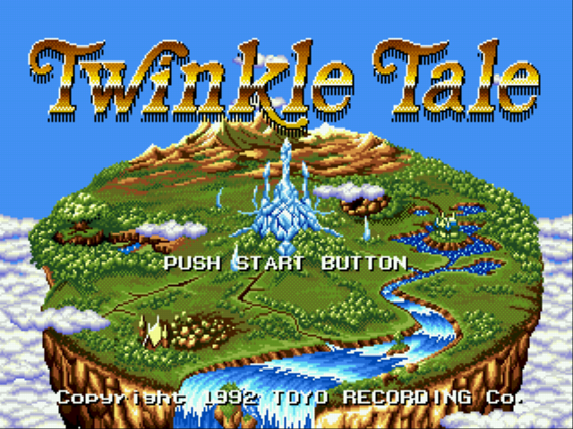 Twinkle Tale - Alternate Style Title Screen